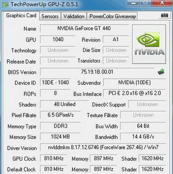 GeForce GT 520